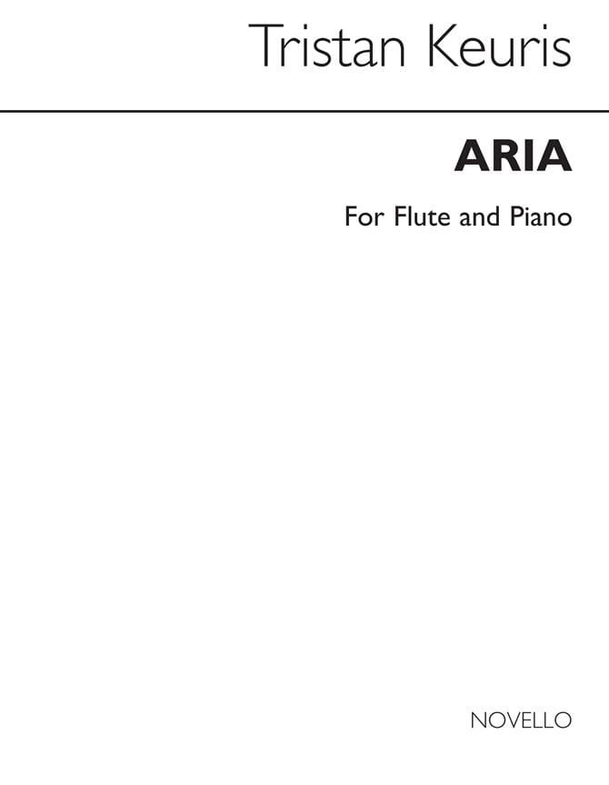 Aria - Flûte piano Tristan Keuris Partition Flûte traversière