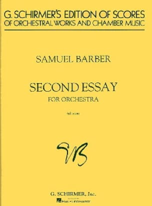 Second Essai For Orchestra BARBER Partition Petit format