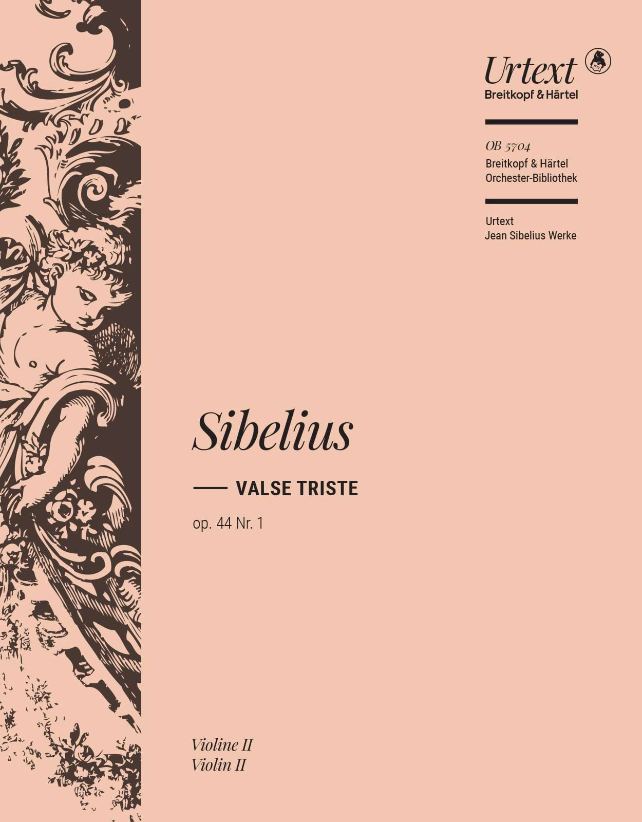 Valse triste Op. 44/1 - SIBELIUS - Partition