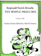 10 Simple preludes Brindle Reginald Smith Partition Guitare