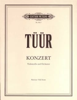 Konzert für Violoncello - Partitur - Erkki-Sven Tüür - Partition
