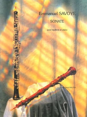 Sonate - Hautbois Emmanuel Savoye Partition Hautbois