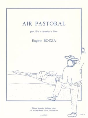 Air pastoral Eugène Bozza Partition Flûte traversière