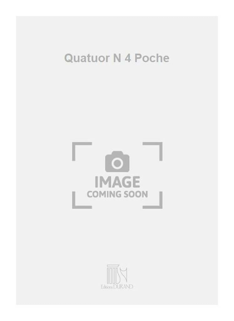 Quatuor Ă cordes n° 4 - Conducteur - Joseph-Guy Ropartz - Partition