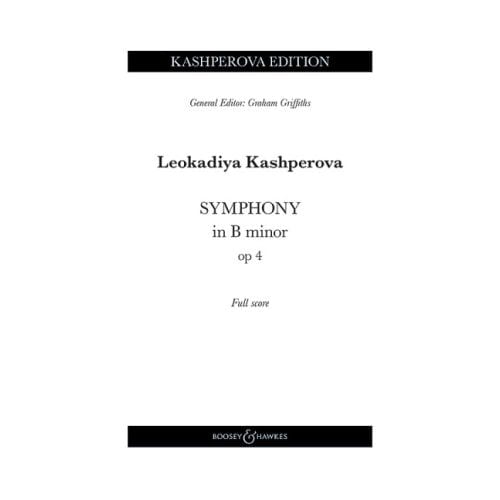 Symphonie, opus 4 Leokadiya Kashperova Partition Grand format