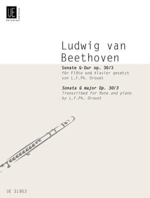 Sonate G-Dur op. 30 n° 3 - Flöte Klavier - BEETHOVEN - Partition