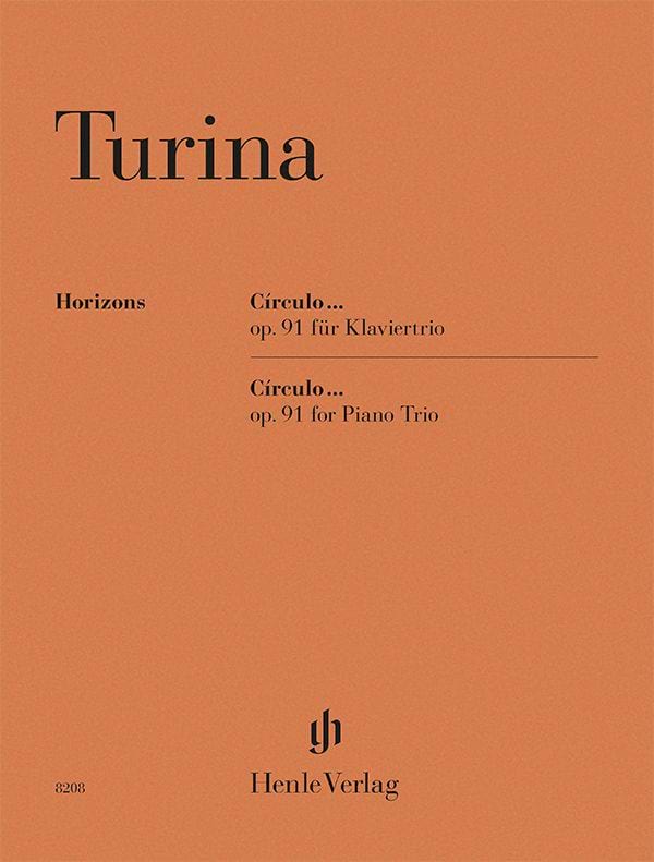 Circulo... op. 91 TURINA Partition Trios