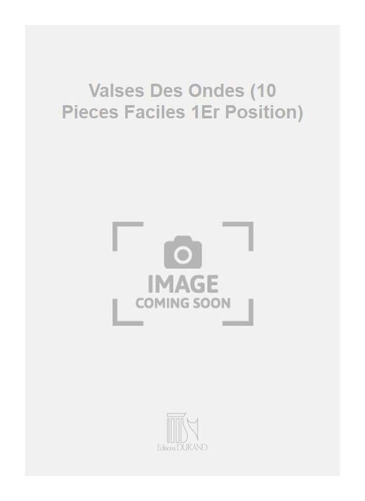 Valse des Ondes - Violoncelle et Piano - Joseph Strimer - Partition