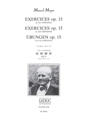 Exercices Op. 15 - Fürstenau Anton Bernhard / Moyse Marcel - Partition