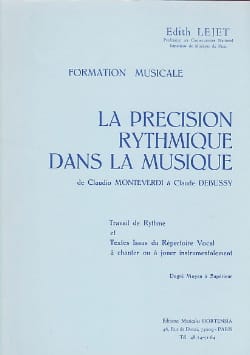 La précision rythmique ... - Moyen à Sup. - Edith Lejet - Partition