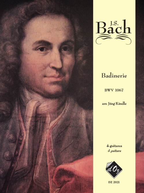 Badinerie de la suite N° 2 BWV 1067 - BACH - Partition