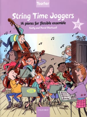 String Time Joggers - Teacher book piano acc. Partition Quatuors