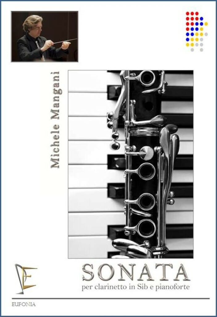 Sonata Michele Mangani Partition Clarinette