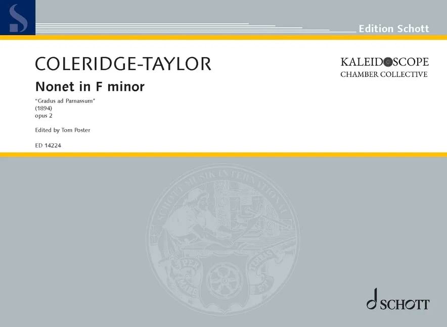Nonette en fa mineur - Conducteur - Samuel Coleridge-Taylor