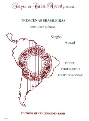 Tres Cenas Brasileiras Sergio Assad Partition Guitare