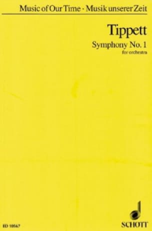 Symphonie n° 1 - Partitur - Michael Tippett - Partition - Grand format