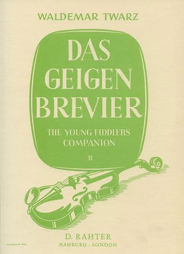 Das Geigen Brevier Bd. 2 Waldemar Twarz Partition Violon