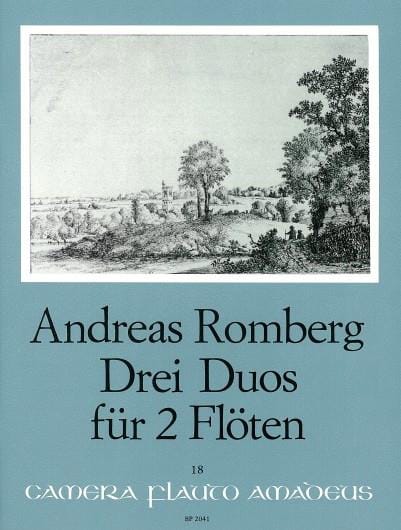 3 Duos Opus 62 Andreas Romberg Partition Flûte traversière