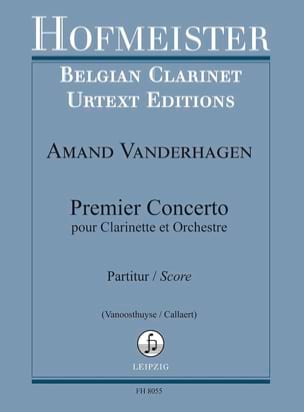 1er Concerto pour Clarinette - Conducteur - Amand Vanderhagen