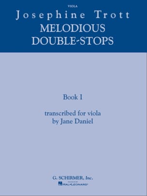 Melodious Double Stops Volume 1 - Viola Josephine Trott Partition Alto
