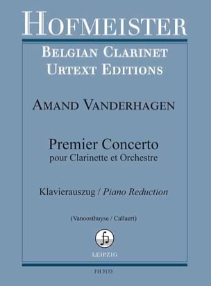 1er Concerto pour Clarinette - Clarinette/piano - Amand Vanderhagen