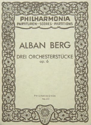 3 Orchesterstücke op. 6 - Partitur - BERG - Partition - Petit format
