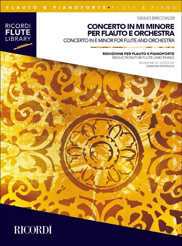 Concerto en mi mineur Giulio Briccialdi Partition Flûte traversière