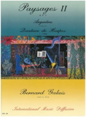 Paysages 2 - Argentine Bernard Galais Partition