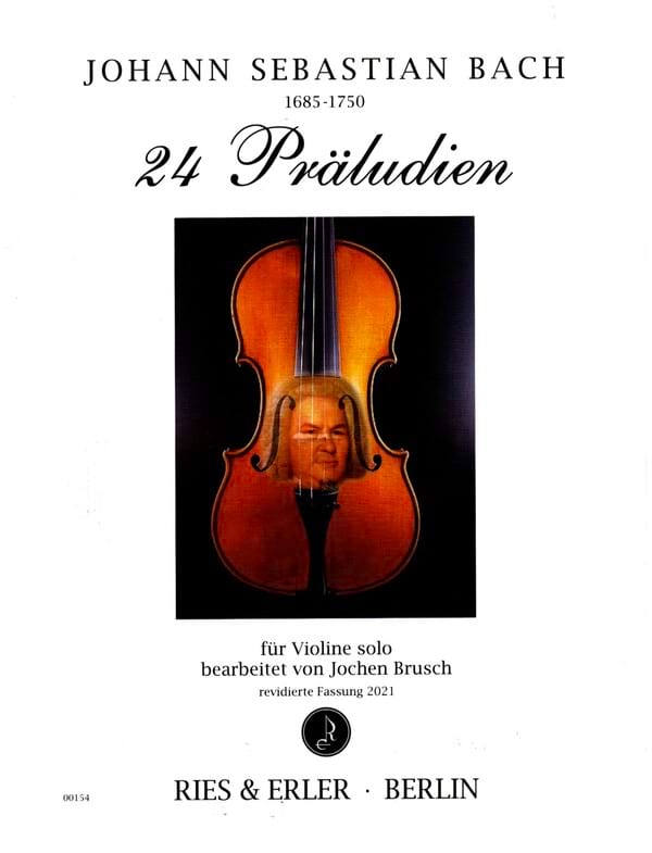 24 Präludien - BACH - Partition - Violon