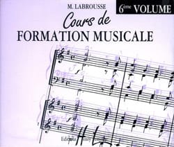 CD - Cours de Formation Musicale Volume 6 - Marguerite Labrousse