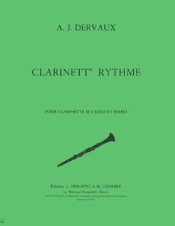 Clarinett' Rythme André-Jean Dervaux Partition Clarinette