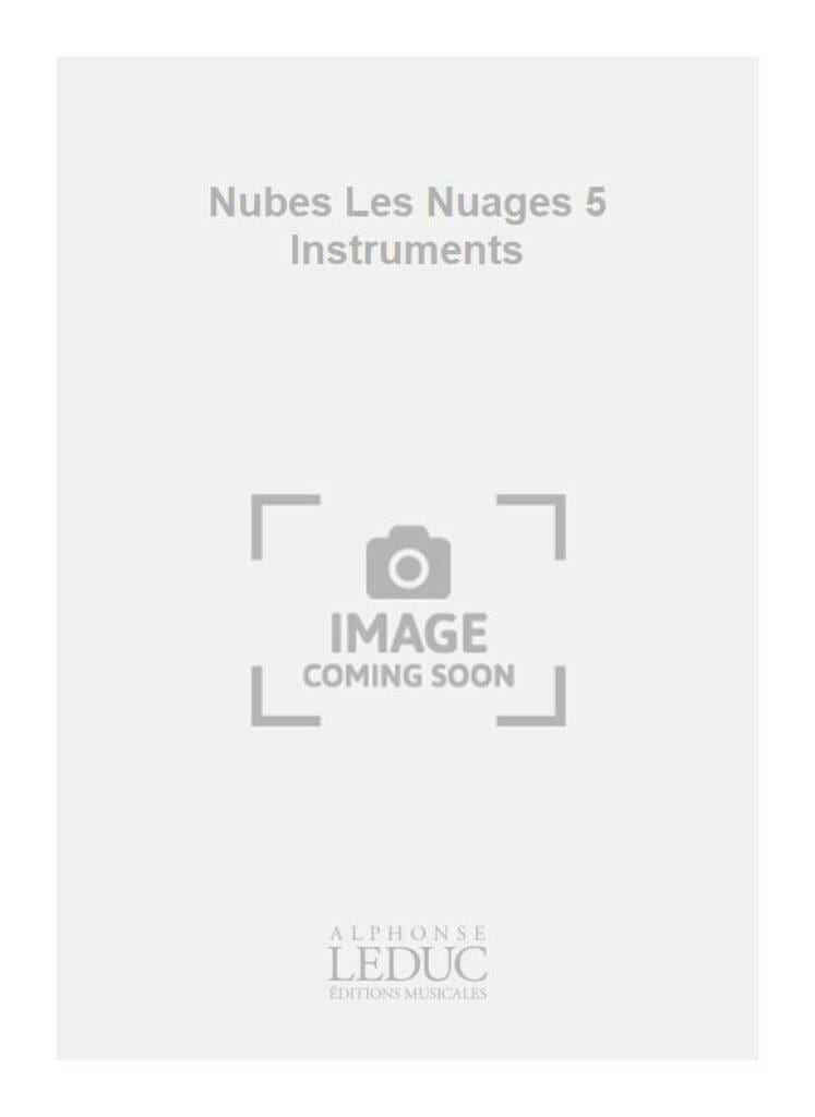 Nubes Jean-Michel Cayre Partition