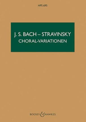 Choral-Variationen - Partitur