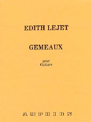Gemeaux - Guitare Edith Lejet Partition