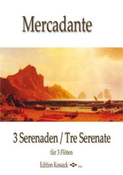 3 Sérénades Saverio Mercadante Partition Flûte traversière