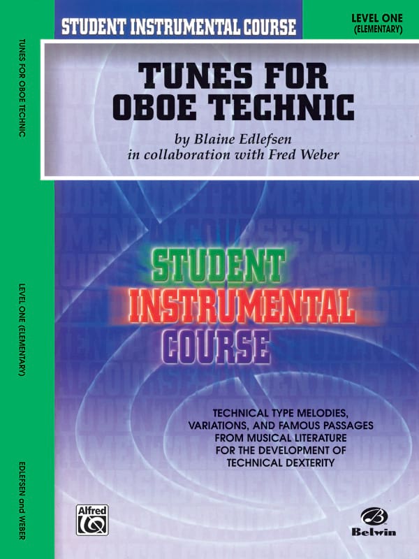 Tunes for Oboe Technic, Level I - Edlefsen Blaine / Weber Fred