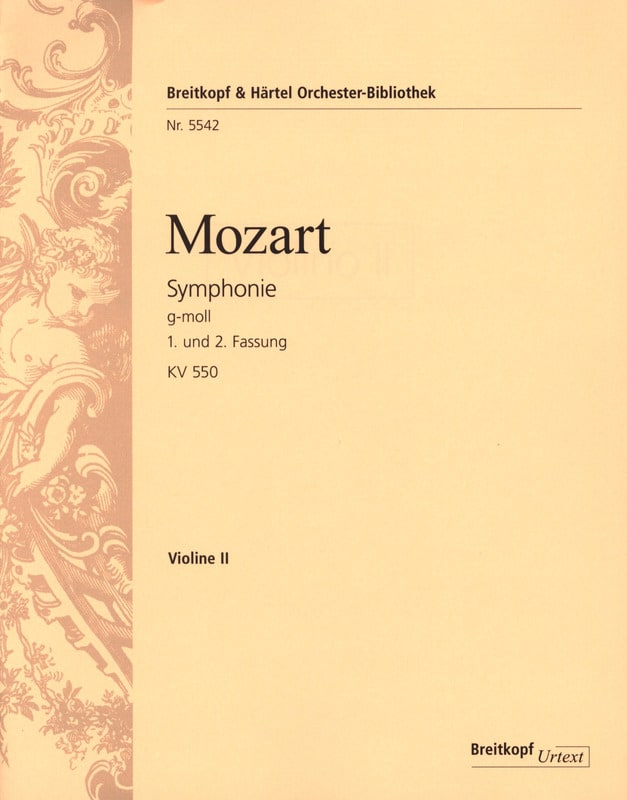 Symphony [No. 40] in G minor K. 550 - MOZART - Partition