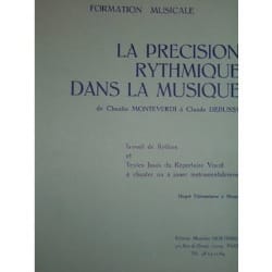 La précision rythmique ... - Elém. à Moyen - Edith Lejet - Partition