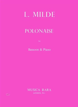 Polonaise - Basson Ludwig Milde Partition Basson