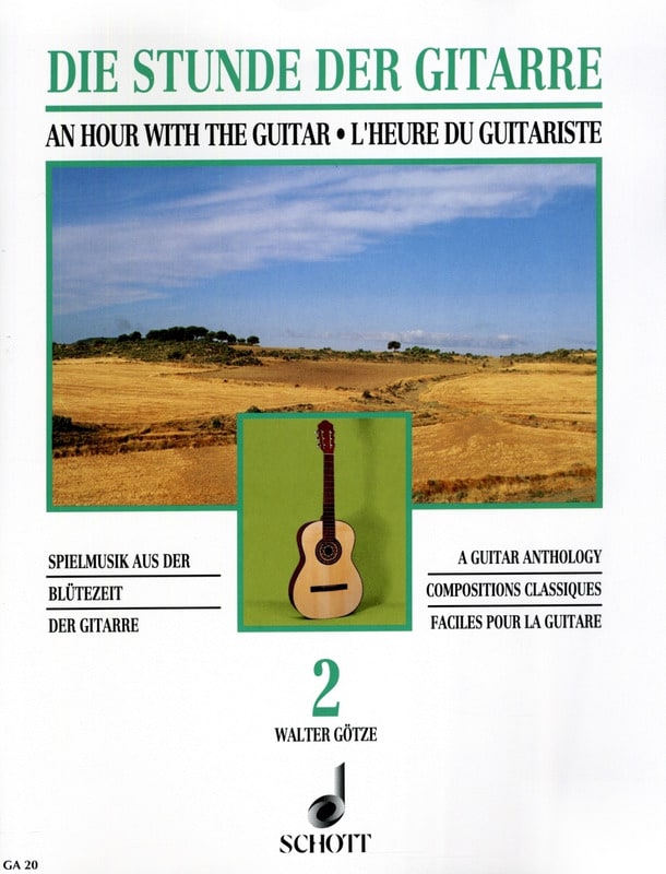 L'heure du guitariste - Volume 2 Walter Götze Partition Guitare
