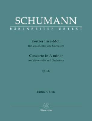 Concerto pour Violoncelle, op. 129 - Conducteur - Robert Schumann