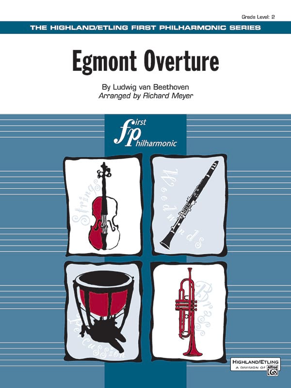 Egmont Overture - Score & parts BEETHOVEN Partition