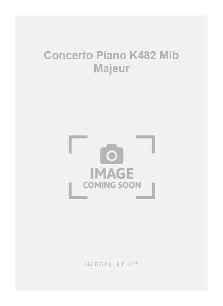 Concerto Piano K482 Mib Majeur MOZART Partition Petit format