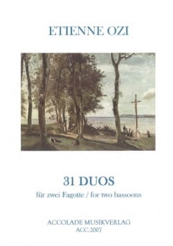 31 Duos aus der Nouvelle Methode de Basson Dassonville - Etienne Ozi