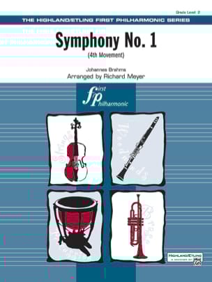 Symphony N° 1 4th Movement - Score & Parts - BRAHMS - Partition