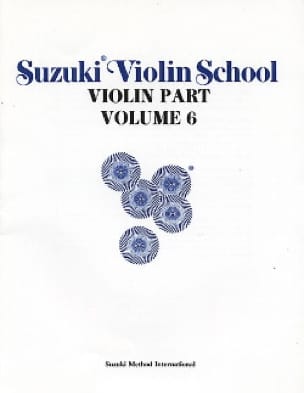 Violin School Vol.6 - Violin Part SUZUKI Partition Violon