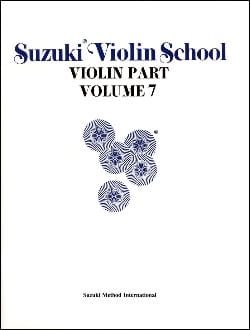 Violin School Vol.7 - Violin Part SUZUKI Partition Violon