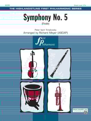 Symphony N° 5 Finale - Score & Parts - TCHAIKOVSKY - Partition