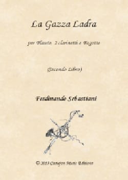 La Gazza Ladra - 2ème Livre ROSSINI Partition Quatuors