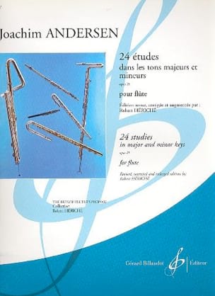 24 Etudes op. 21 ANDERSEN Partition Flûte traversière